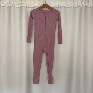 Little sleepies mauve zippy